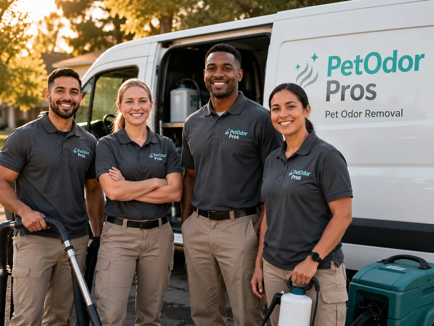 Pet Odor Removal team serving Oakland, TN